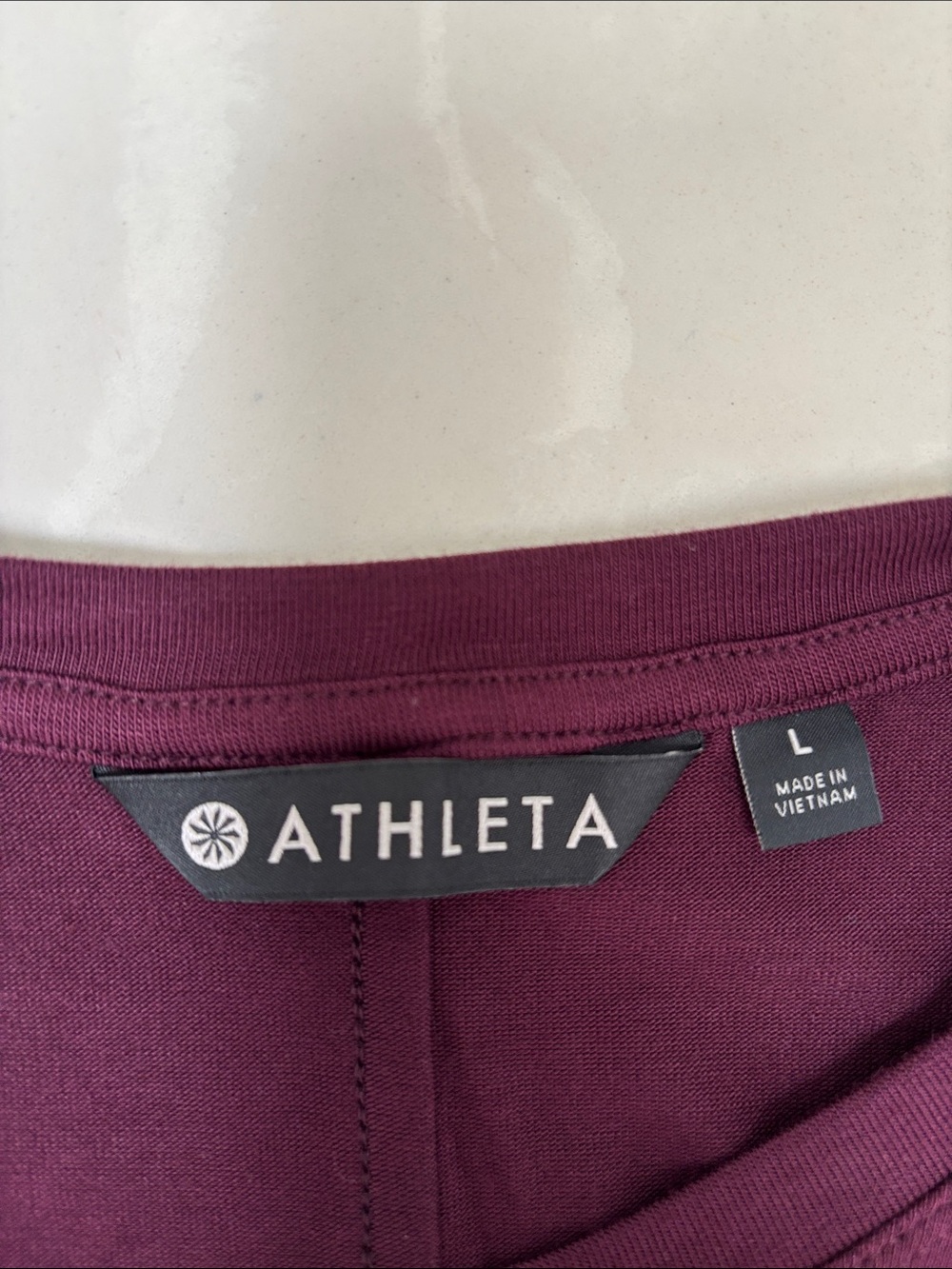 Athleta Side-Tie Tank Top in Plum - Picture 5 of 5
